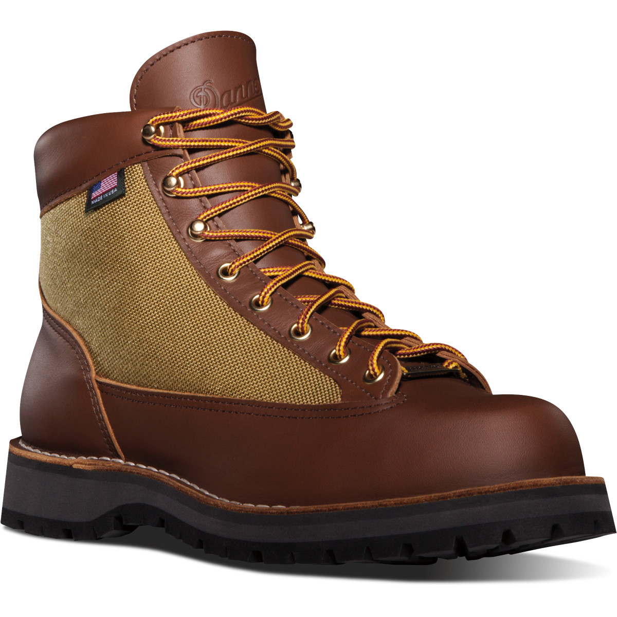 Danner Mens Light Hiking Boots Brown - FDR412095